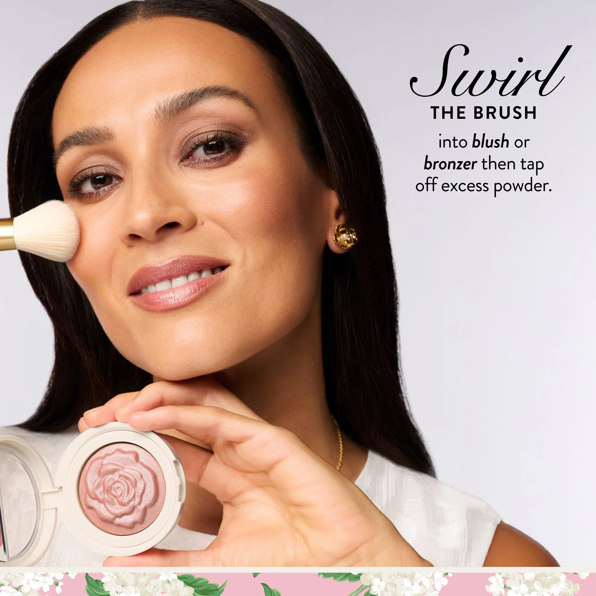 Draper James x Laura Geller Angled Blush Brush Limited Edition - Image 4