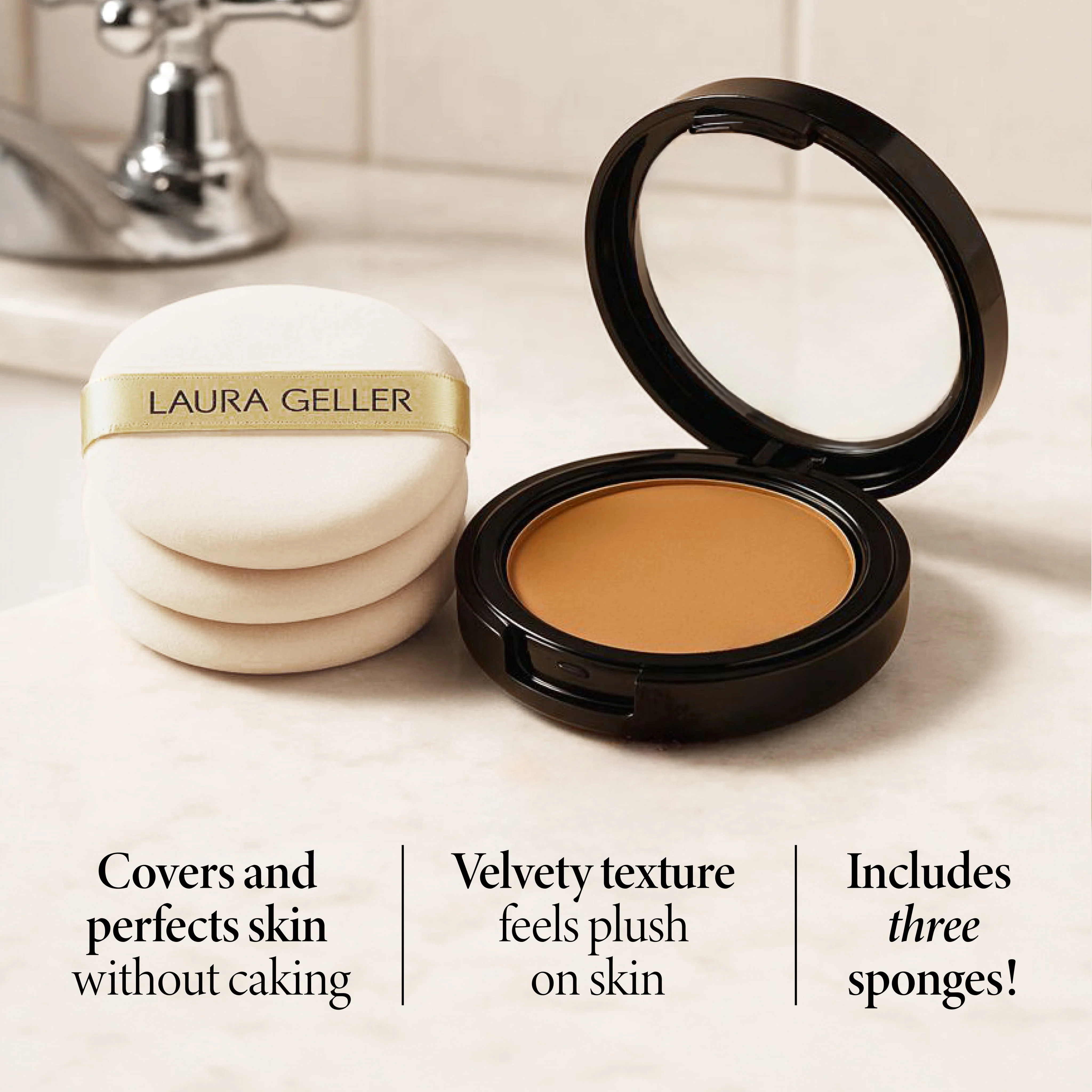 Baked Foundation Sponge Trio - Image 2