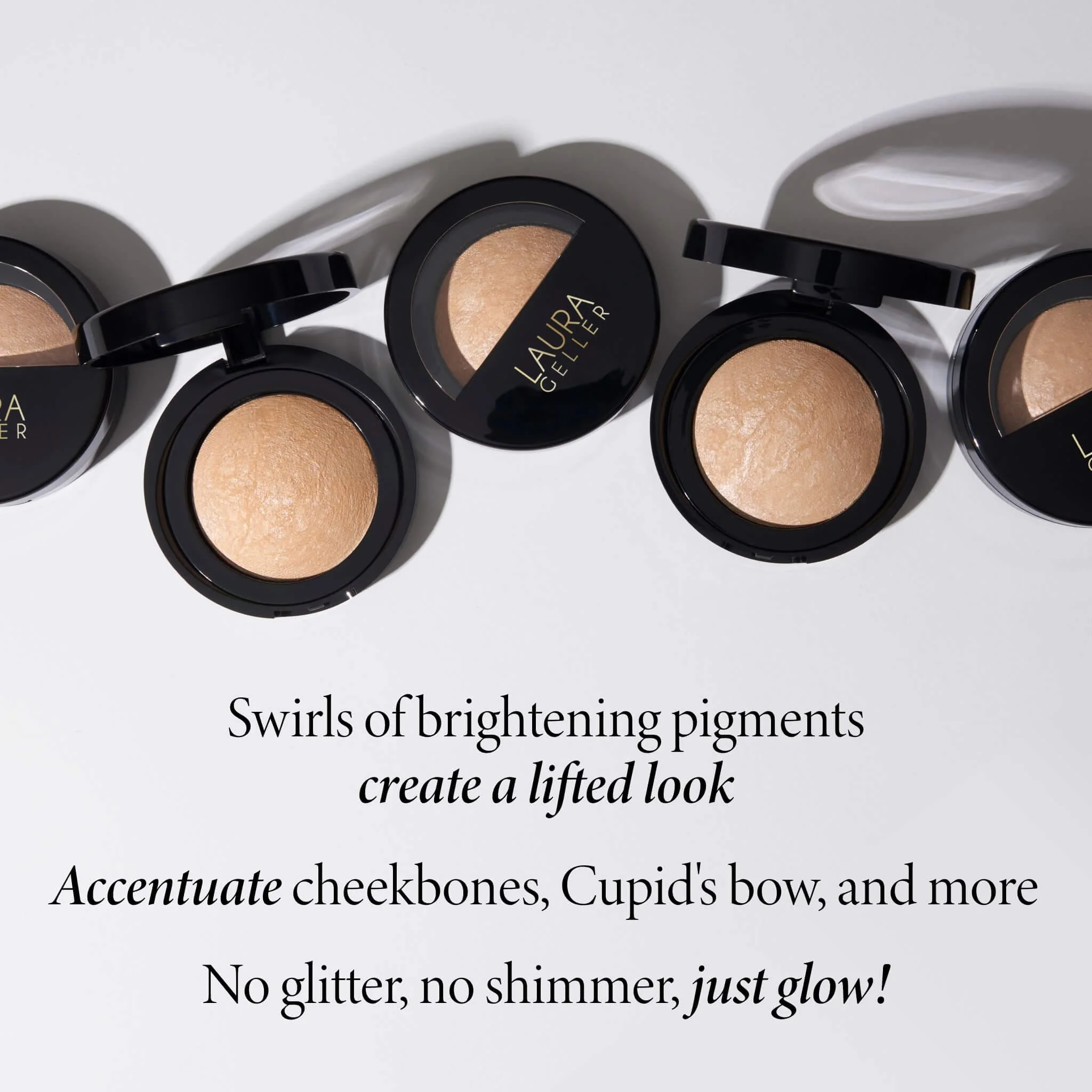 Baked Marbleized Highlighter | Prosecco - Image 6