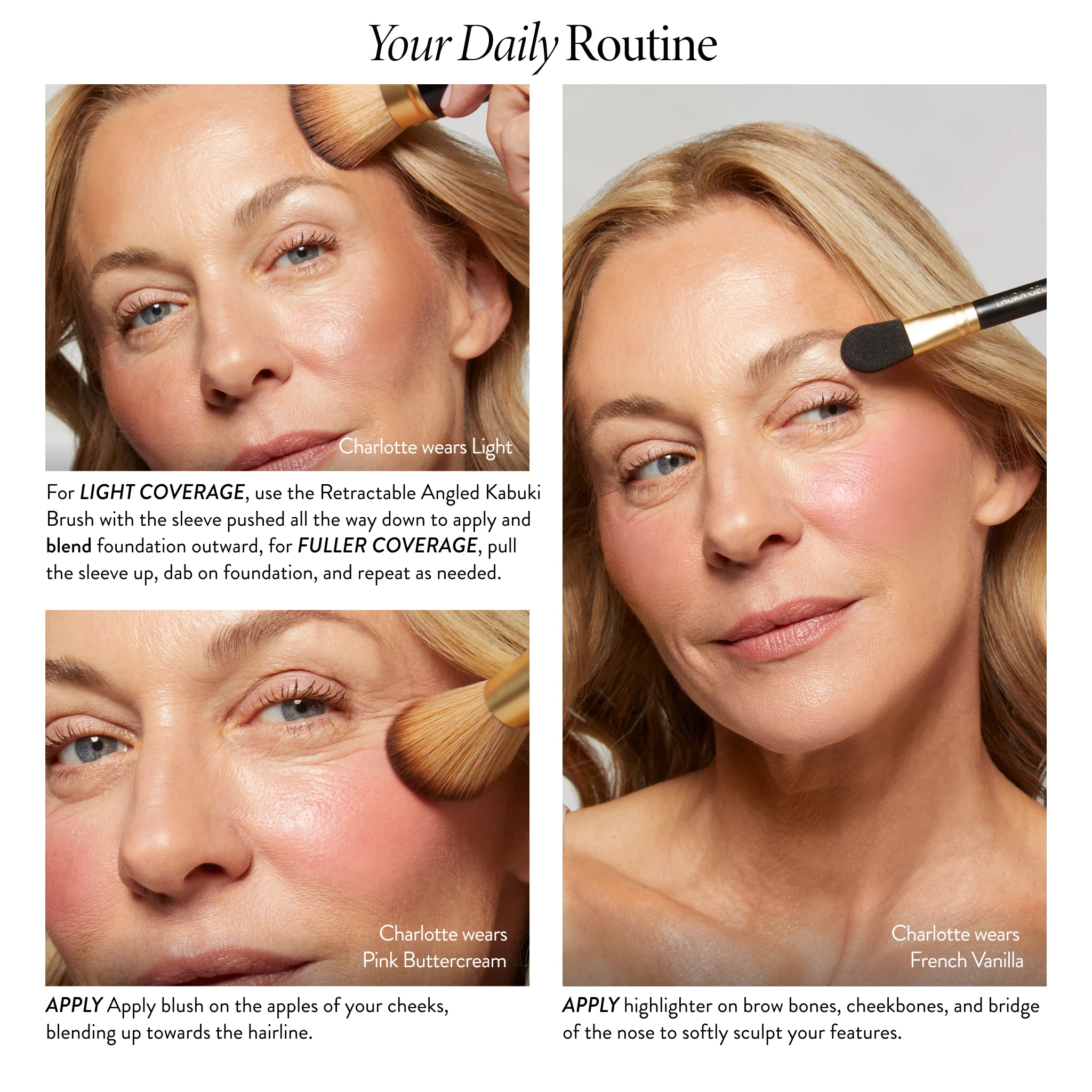 The Daily Routine: Natural Finish Full Face Kit (4 PC) - Image 6