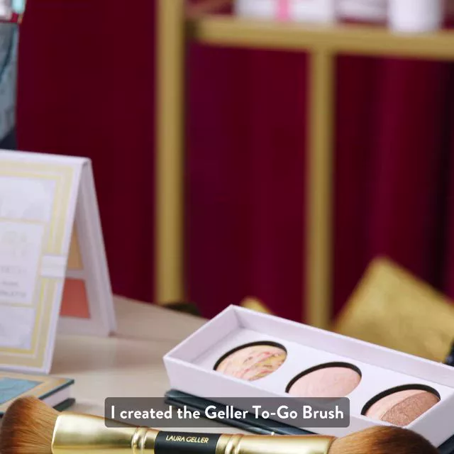 Geller To-Go 4-in-1 Travel Makeup Brush - Image 2