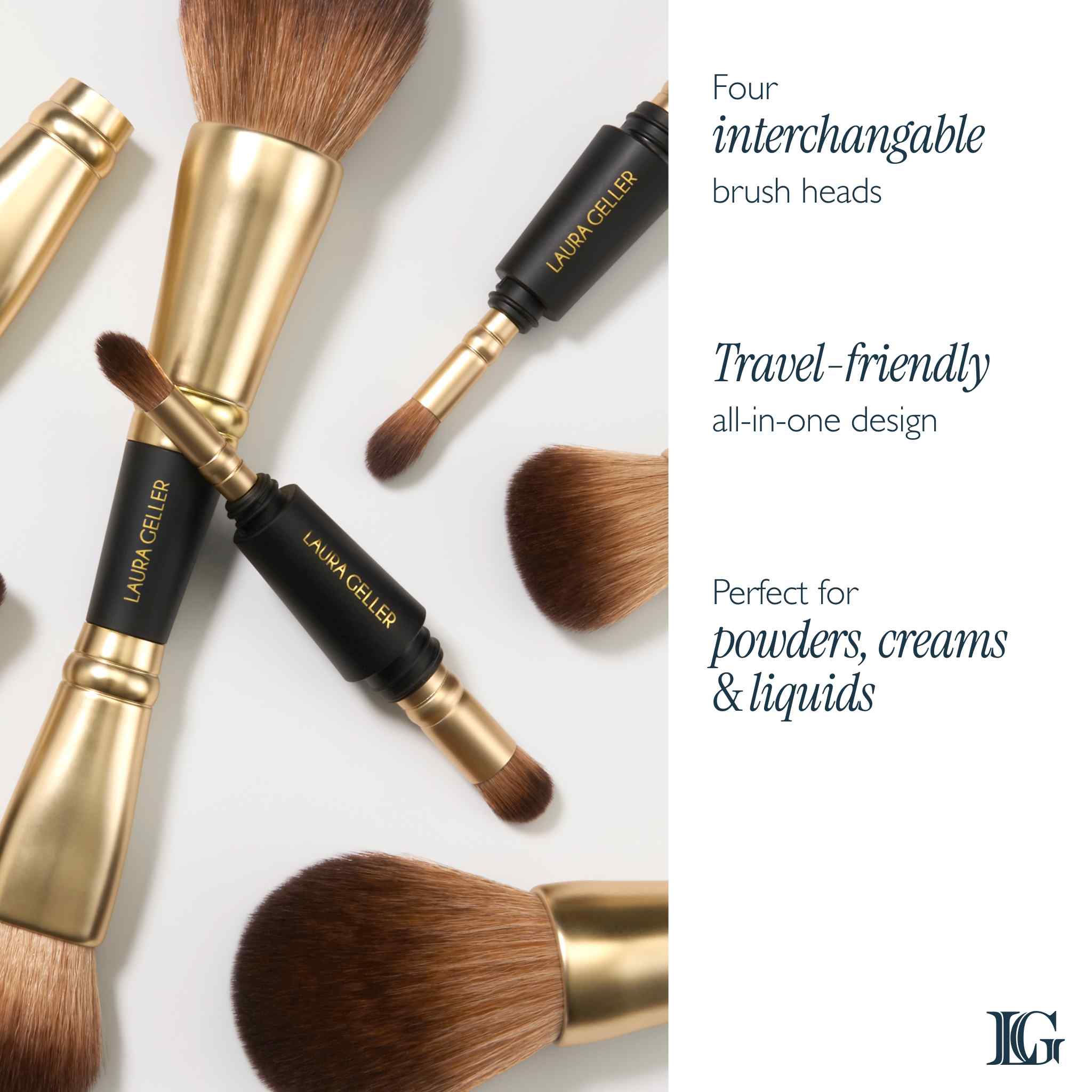 Geller To-Go 4-in-1 Travel Makeup Brush - Image 4
