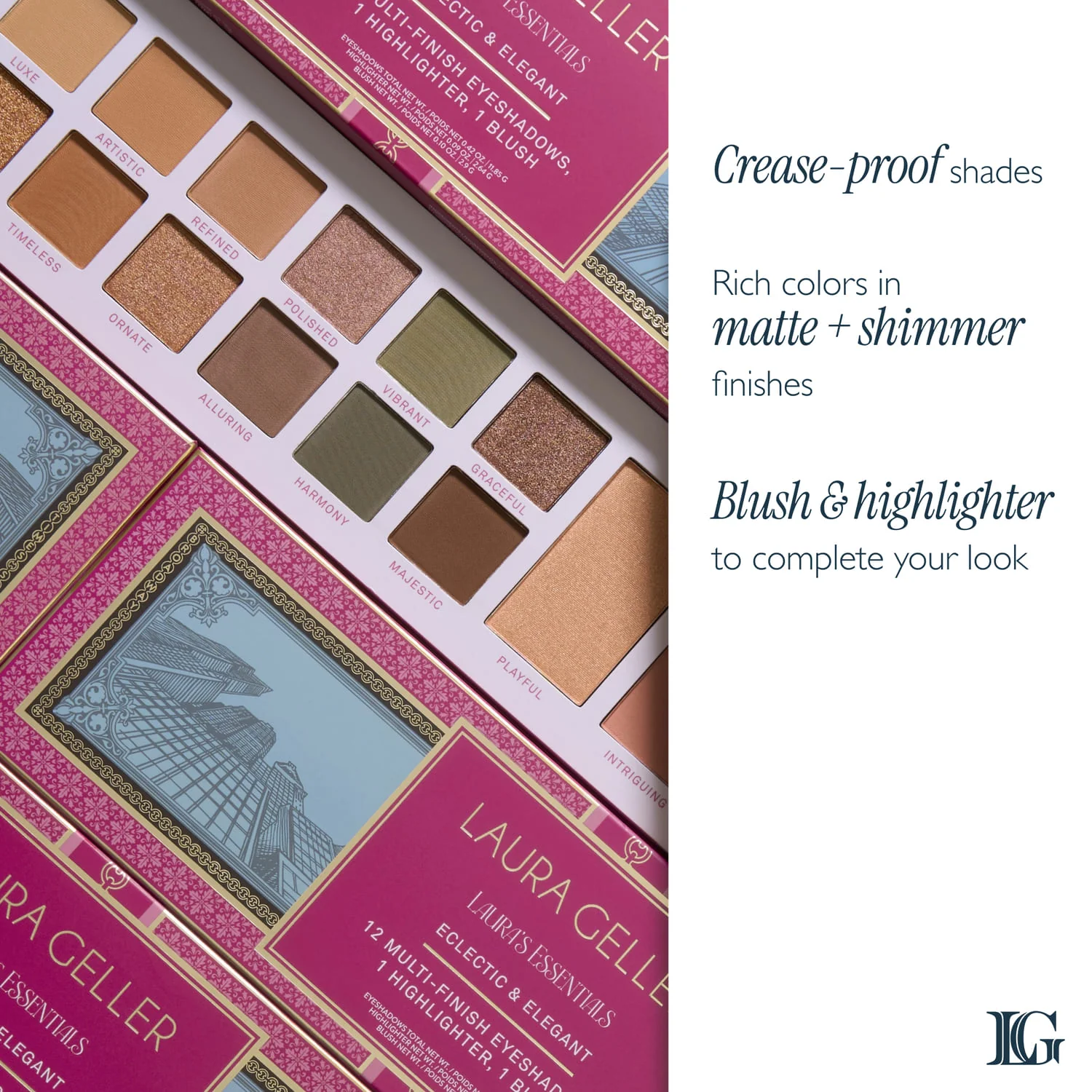 Laura's Essentials Eclectic & Elegant, Eye + Face Palette - Image 3