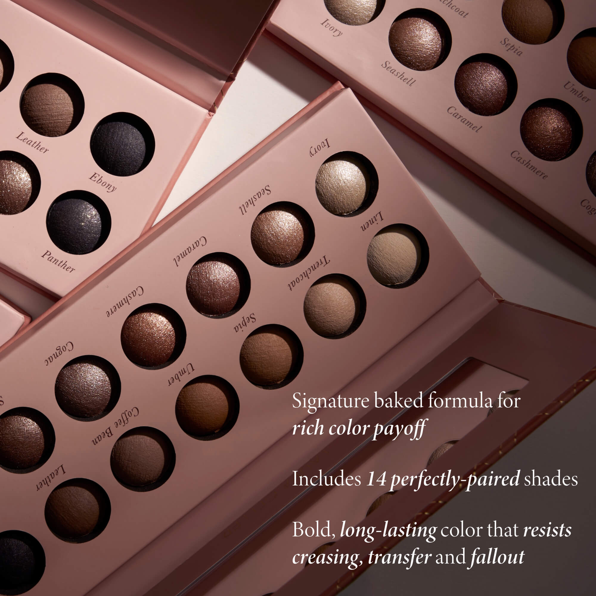Delectables 14 Multi-Finish Baked Eyeshadows Timeless Tones - Image 7